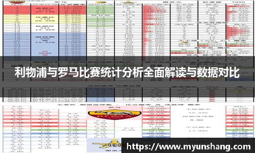 利物浦与罗马比赛统计分析全面解读与数据对比